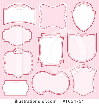 Royalty-Free (RF) Frames Clipart Illustration by Pushkin - Stock Sample #1054731