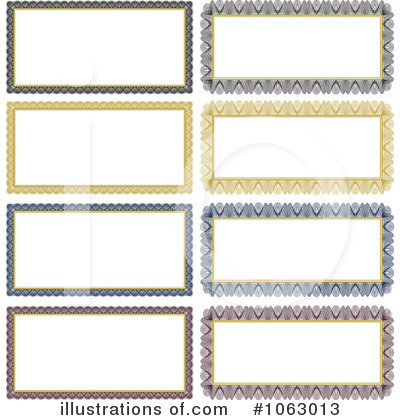 Royalty-Free (RF) Frames Clipart Illustration by BestVector - Stock Sample #1063013