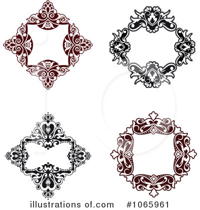 Royalty-Free (RF) Frames Clipart Illustration by Vector Tradition SM - Stock Sample #1065961