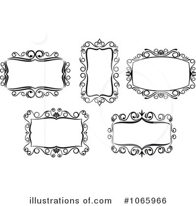 Royalty-Free (RF) Frames Clipart Illustration by Vector Tradition SM - Stock Sample #1065966