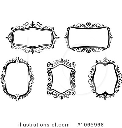 Royalty-Free (RF) Frames Clipart Illustration by Vector Tradition SM - Stock Sample #1065968