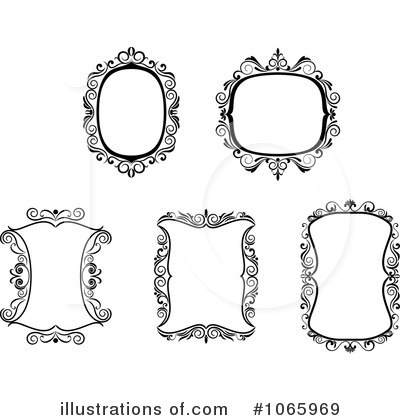Royalty-Free (RF) Frames Clipart Illustration by Vector Tradition SM - Stock Sample #1065969