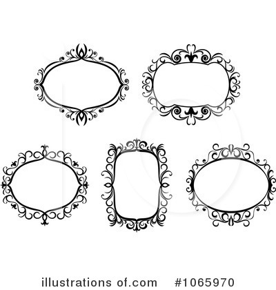 Royalty-Free (RF) Frames Clipart Illustration by Vector Tradition SM - Stock Sample #1065970