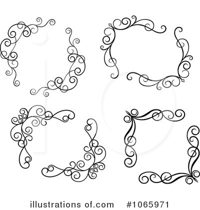 Royalty-Free (RF) Frames Clipart Illustration by Vector Tradition SM - Stock Sample #1065971
