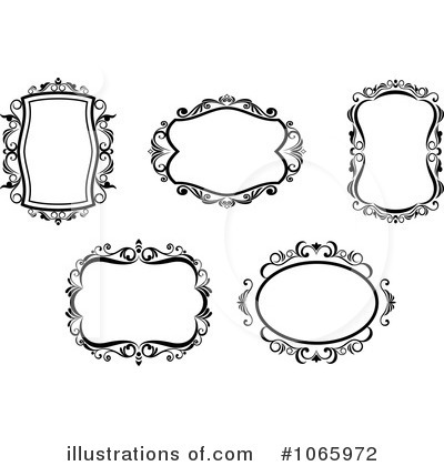 Royalty-Free (RF) Frames Clipart Illustration by Vector Tradition SM - Stock Sample #1065972