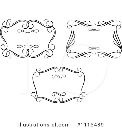 Royalty-Free (RF) Frames Clipart Illustration by Vector Tradition SM - Stock Sample #1115489