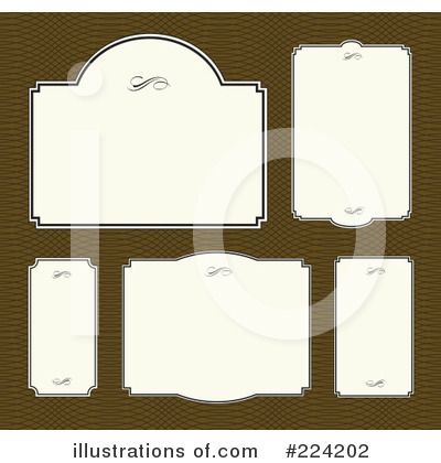 Royalty-Free (RF) Frames Clipart Illustration by BestVector - Stock Sample #224202