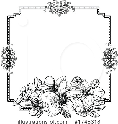Royalty-Free (RF) Frangipani Clipart Illustration by AtStockIllustration - Stock Sample #1748318