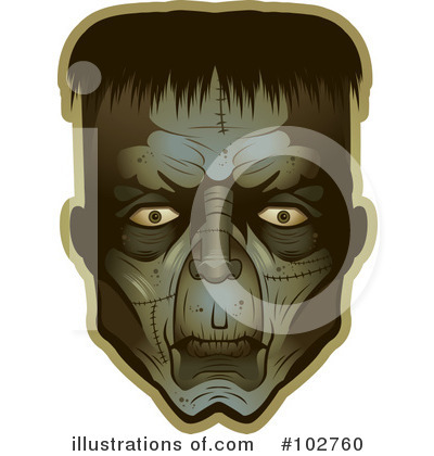 Frankenstein Clipart #102760 by Cory Thoman