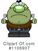 Frankenstein Clipart #1106907 by Cory Thoman