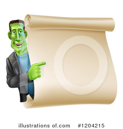 Frankenstein Clipart #1204215 by AtStockIllustration