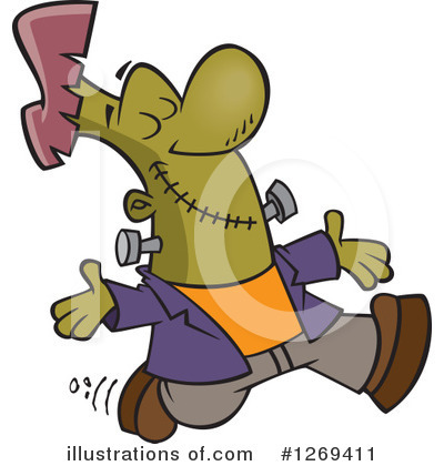 Zombie Clipart #1269411 by toonaday