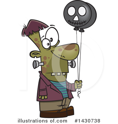 Royalty-Free (RF) Frankenstein Clipart Illustration by toonaday - Stock Sample #1430738