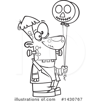 Royalty-Free (RF) Frankenstein Clipart Illustration by toonaday - Stock Sample #1430767