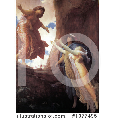 Royalty-Free (RF) Frederic Lord Leighton Clipart Illustration by JVPD - Stock Sample #1077495