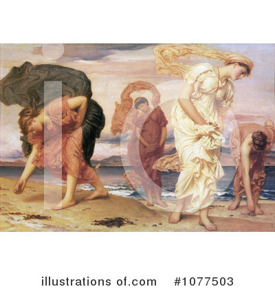 Royalty-Free (RF) Frederic Lord Leighton Clipart Illustration by JVPD - Stock Sample #1077503