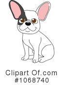 French Bulldog Clipart #1068740 by Rosie Piter