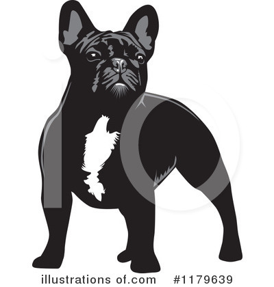 French Bulldog Clipart #1179639 by David Rey