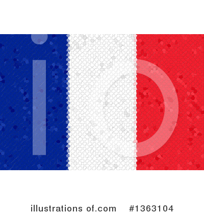 French Flag Clipart #1363104 by oboy