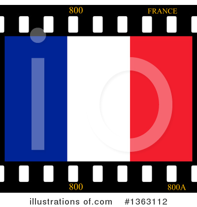 Royalty-Free (RF) French Flag Clipart Illustration by oboy - Stock Sample #1363112