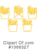 French Fries Clipart #1066327 by Vector Tradition SM