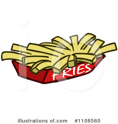 Fast Food Clipart #1106560 by Cartoon Solutions