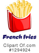 French Fries Clipart #1294924 by Vector Tradition SM