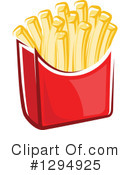 French Fries Clipart #1294925 by Vector Tradition SM
