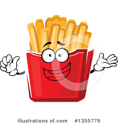 Royalty-Free (RF) French Fries Clipart Illustration by Vector Tradition SM - Stock Sample #1355776