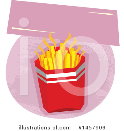 French Fries Clipart #1457906 by Vector Tradition SM