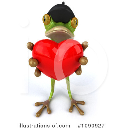 French Frog Clipart #1090927 by Julos