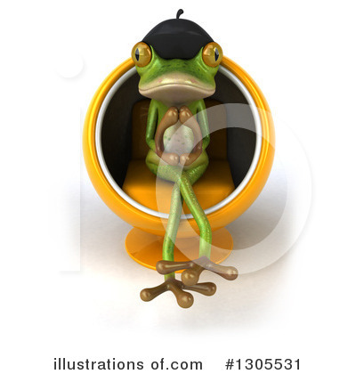 French Frog Clipart #1305531 by Julos
