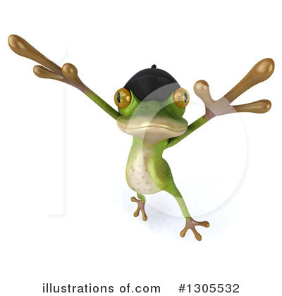 French Frog Clipart #1305532 by Julos