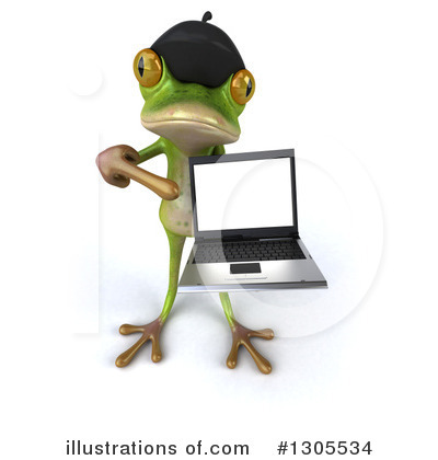 French Frog Clipart #1305534 by Julos