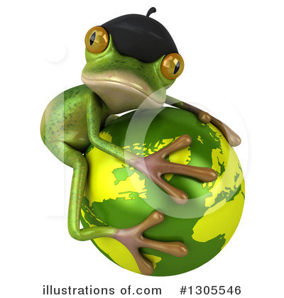 French Frog Clipart #1305546 by Julos