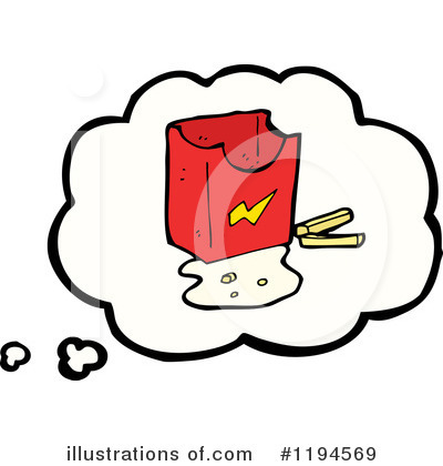 French Fries Clipart #1194569 by lineartestpilot