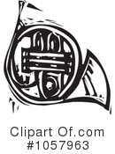 French Horn Clipart #1057963 by xunantunich