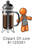 French Press Clipart #1120381 by Leo Blanchette