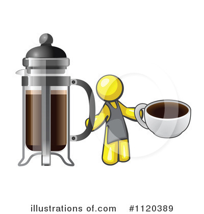 Coffee Clipart #1120389 by Leo Blanchette