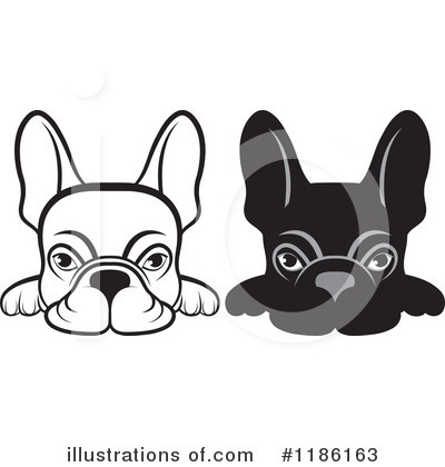 Royalty-Free (RF) Frenchie Clipart Illustration by Lal Perera - Stock Sample #1186163