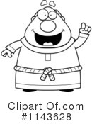 Friar Clipart #1143628 by Cory Thoman