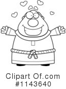 Friar Clipart #1143640 by Cory Thoman