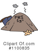 Friday The 13th Clipart #1100835 by toonaday