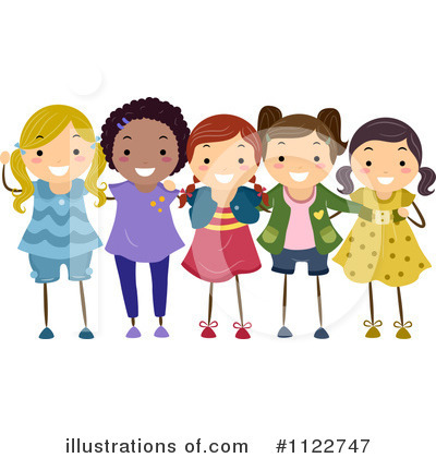 Royalty-Free (RF) Friends Clipart Illustration by BNP Design Studio - Stock Sample #1122747