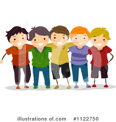 Royalty-Free (RF) Friends Clipart Illustration by BNP Design Studio - Stock Sample #1122750