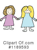 Friends Clipart #1189593 by lineartestpilot