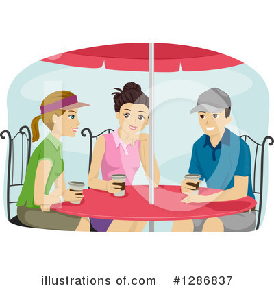 Royalty-Free (RF) Friends Clipart Illustration by BNP Design Studio - Stock Sample #1286837