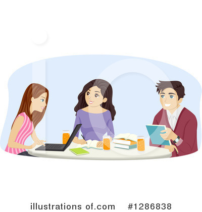 Royalty-Free (RF) Friends Clipart Illustration by BNP Design Studio - Stock Sample #1286838