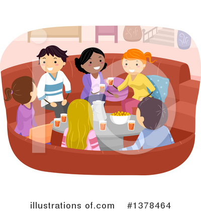 Royalty-Free (RF) Friends Clipart Illustration by BNP Design Studio - Stock Sample #1378464