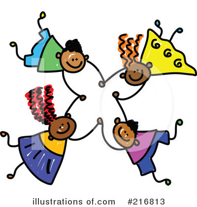 Royalty-Free (RF) Friends Clipart Illustration by Prawny - Stock Sample #216813
